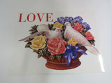 USPS Scott UX279 20c Love Swans First Day of Issue Postal Card -- New