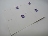 USPS Scott UX279 20c Love Swans Sheet of 4 Mint Never Hinged/MNH Postal Card -- New