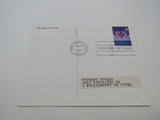 USPS Scott UX279 20c Love Swans First Day of Issue Postal Card -- New