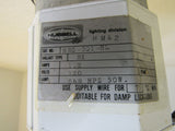 Hubbell/Sterner Light Fixture Base S68 HPS 50W HM42 Brown/White NRG-501-HL -- Used