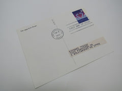 USPS Scott UX279 20c Love Swans First Day of Issue Postal Card -- New