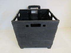 Standard Fold Out Rolling Storage Container 17-in x 15-in x 16-in -- Used
