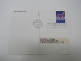USPS Scott UX279 20c Love Swans First Day of Issue Postal Card -- New