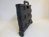 Standard Fold Out Rolling Storage Container 17-in x 15-in x 16-in -- Used