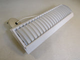 HE Williams Recessed Fluorescent Luminaire 24in x 9in x 7in 90352180-1 Metal -- Used