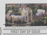 USPS Scott UX280 20c City College Of New York First Day of Issue Postal Card -- New