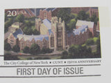 USPS Scott UX280 20c City College Of New York First Day of Issue Postal Card -- New