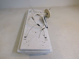 HE Williams Recessed Fluorescent Luminaire 24in x 9in x 7in 90352180-1 Metal -- Used