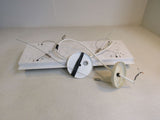 HE Williams Recessed Fluorescent Luminaire 24in x 9in x 7in 90352180-1 Metal -- Used