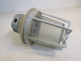 Appleton Caged Outdoor Light Fixture 600W 11in x 7.5in PS 30 2790 Metal Glass -- Used