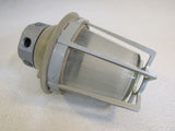 Appleton Caged Outdoor Light Fixture 600W 11in x 7.5in PS 30 2790 Metal Glass -- Used