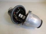 Cyclone Outdoor Lamp Light Fixture Base R30 CG1301-GR5-LAO-RAL8019TX Metal -- Used