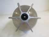 Benjamin Caged Outdoor Lamp Light Fixture 660W 13.5in x 9in 2790 Metal Glass -- Used
