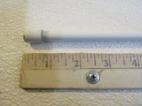 Professional Threaded Rod Electrical Fixture Mounting Lot of 3 White Metal -- Used