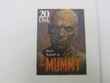USPS Scott UX288 20c The Mummy Postal Card Boris Karloff Classic Movie Monsters -- New