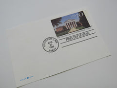 USPS Scott UX290 20c The Lyceum University Of Mississippi First Day of Issue -- New