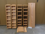 Custom Made Pantry Storage Spice Racks Maple Set of 4