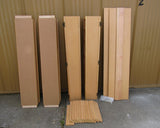 Custom Made Pantry Storage Spice Racks Maple Set of 4