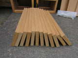Custom Made Pantry Storage Spice Racks Maple Set of 4