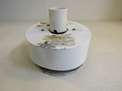 Sterner Uplight Fixture 100 Watts 8in x 8in Indoor/Outdoor Use 348222 Metal -- Used
