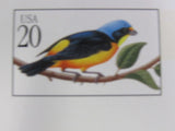 USPS Scott UX293 20c Antillean Euphonia Postal Card Tropical Birds -- New