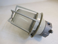 Keene Stonco Caged Outdoor Light Fixture 11in x 8in x 8in 46.093 Metal Glass -- Used