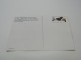 USPS Scott UX295 20c Crested Honeycreeper Postal Card Tropical Birds -- New