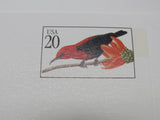 USPS Scott UX296 20c Cardinal Honeyeater Postal Card Tropical Birds -- New