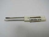 Professional 2 Flathead Slotted Pocket Clip Screwdrivers 5-1/2-in Vintage -- Used