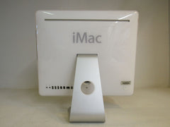 Apple iMac 17 in All In One Computer Bare Unit A White/Gray 1GB RAM A1195 -- Used