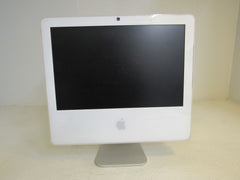 Apple iMac 17 in All In One Computer Bare Unit D White/Gray 1GB RAM A1195 -- Used