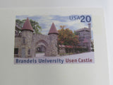 USPS Scott UX299 20c Usen Castle Postal Card Brandeis University -- New