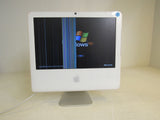 Apple iMac 17 in All In One Computer Bare Unit G White/Gray 1GB RAM A1195 -- Used