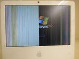 Apple iMac 17 in All In One Computer Bare Unit H White/Gray 1GB RAM A1195 -- Used