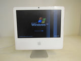 Apple iMac 17 in All In One Computer Bare Unit T White/Gray 1GB RAM A1195 -- Used