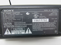 Sony AC Power Adapter Output 4.2V 1.5A Input 100-240v 50/60Hz 11W AC-LS1A -- Used