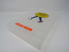 Standard Compartment Container 11in x 7.25in x 2in 17 Sections Plastic -- Used