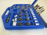 All Trade Ratchet Bit And Socket Set In Carrying Case Vintage -- Used