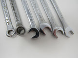 Name Brand Set of 6 Box End Open End Wrenches 5/32-in to 5/16-in Vintage -- Used
