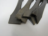 Professional Set of 4 Chisel Drill Bits Vintage -- Used