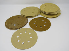 BMA 50 Assorted Round Sanding Discs P150 P40 P120 5-in Adhesive -- New