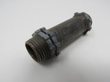 Standard Threaded Conduit Male/Male With Locknuts 3-in 5/8-in Die-Case Alloy -- Used