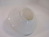 Unbranded/Generic Vintage 14in Light Fixture Cover Cone Shaped Frosted Glass -- Used
