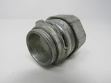 Standard Threaded Conduit Fittings With Locknut 1-in 1-1/4-in Zinc Galvanized -- New