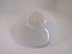 Unbranded/Generic Vintage 16in Cone Shaped Light Fixture Cover Frosted Glass -- Used
