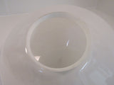 Unbranded/Generic Vintage 16in Cone Shaped Light Fixture Cover Frosted Glass -- Used