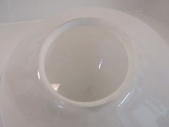 Unbranded/Generic Vintage 16in Cone Shaped Light Fixture Cover Frosted Glass -- Used
