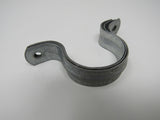 IP 2 Hole Pipe Strap Lot of 3 1-1/2-in Rigid Zinc Galvanized -- New