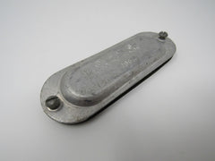 Crouse-Hinds Conduit Body Cover 3/4-in 290 Zinc Galvanized -- Used