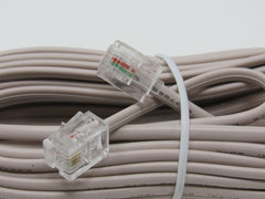 Standard Phone Cord Cable RJ-11 25 ft -- New